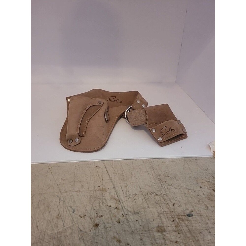 Eralen Leather Adjustable Tool Belt With Pouches